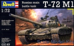 Tank: T-72M1 Soviet tank, Revell, Scale 1:72