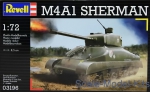 Tank: M4A1 Sherman, Revell, Scale 1:72