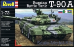 Tank: Russian Battle Tank T-90A, Revell, Scale 1:72