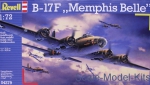 Bombers: B-17F Memphis Belle, Revell, Scale 1:72