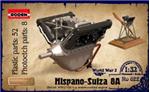 Detailing set: Hispano Suiza V8A, engine, Roden, Scale 1:32