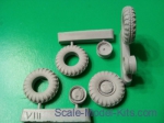 Detailing set: Wheels set for BTR-80 (АСЕ), Tankograd, Scale 1:72