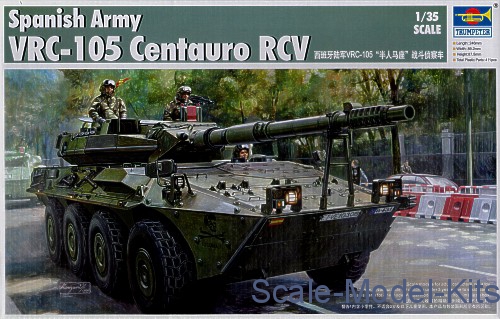 Trumpeter - Spanish army tank VRC-105 Centauro RCV - plastic scale ...