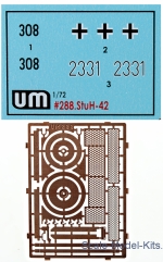 Sturmhaubitze 42 Auf.G with Saukopf mantle