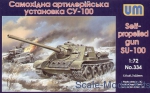 UM334 SU-100 Soviet self-propelled gun