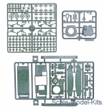 T-26 WWII Soviet tank with turret A-43