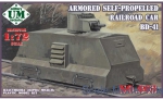 UMT603 Armored self-propelled railroad car BD-41