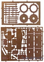 Vickers E Mk.A British tank (made for Poland), plastic tracks