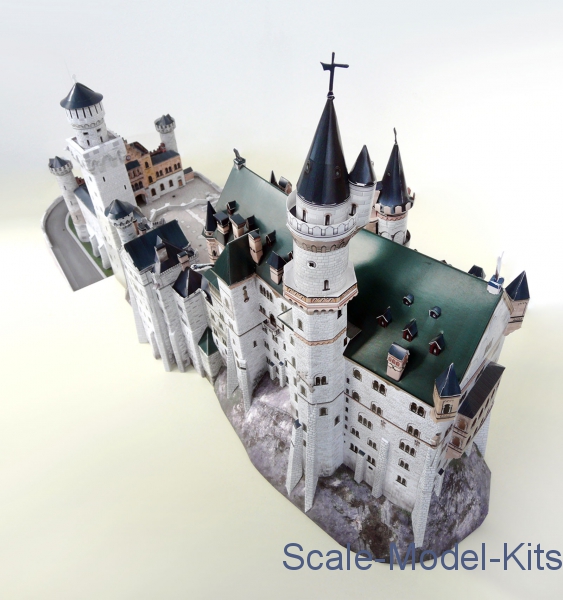 Umbum - Castle Neuschwanstein - plastic scale model kit in 1:250 scale ...