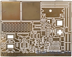 Photo-etched parts: Zil-131 MTO-AT, Soviet recovery truck for (ICM model kit), Vmodels, Scale 1:35