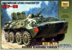 Troop-carrier armor: BTR-80, Zvezda, Scale 1:35