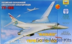 Bombers: Tu-160 Soviet strategic bomber, Zvezda, Scale 1:144