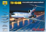 Civil aviation: Tu-154M airliner, Zvezda, Scale 1:144