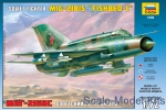 Fighters: MiG-21bis Soviet fighter, Zvezda, Scale 1:72